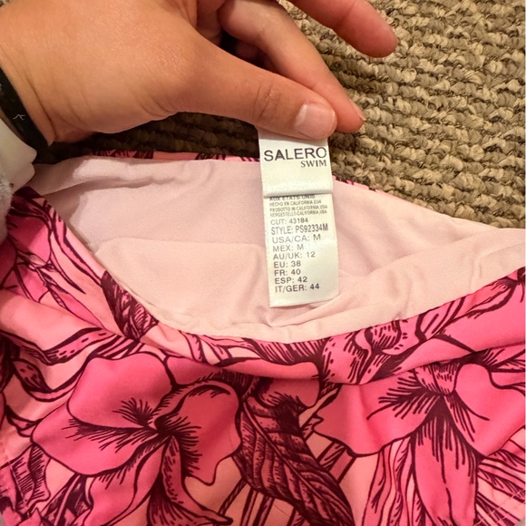 Pink Floral Bikini Set - Picture 2 of 2